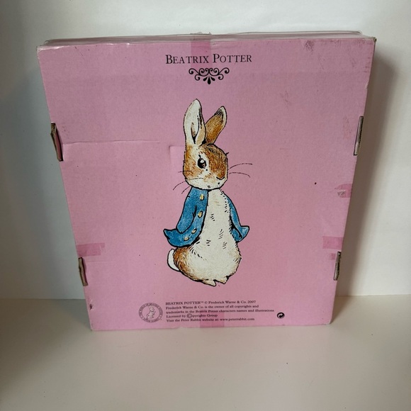 NEW! Beatrix Potter Peter Rabbit Wall Clock RARE Original 2007 In Box - Picture 7 of 8